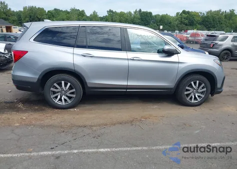 2021 Honda Pilot Awd Ex-L z USA, uszkodzony, nr VIN 5FNYF6H55MB065826